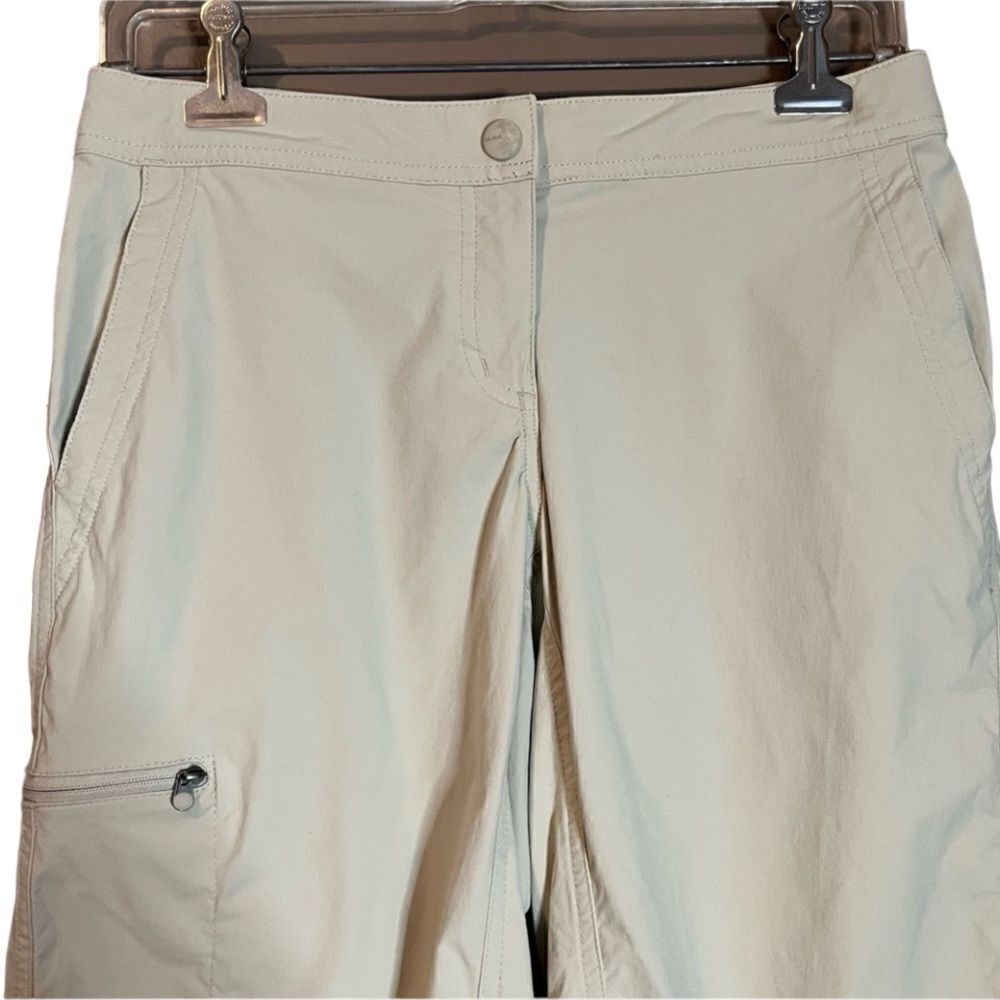 L.L.Bean light cream capri pants. - Picture 2 of 11